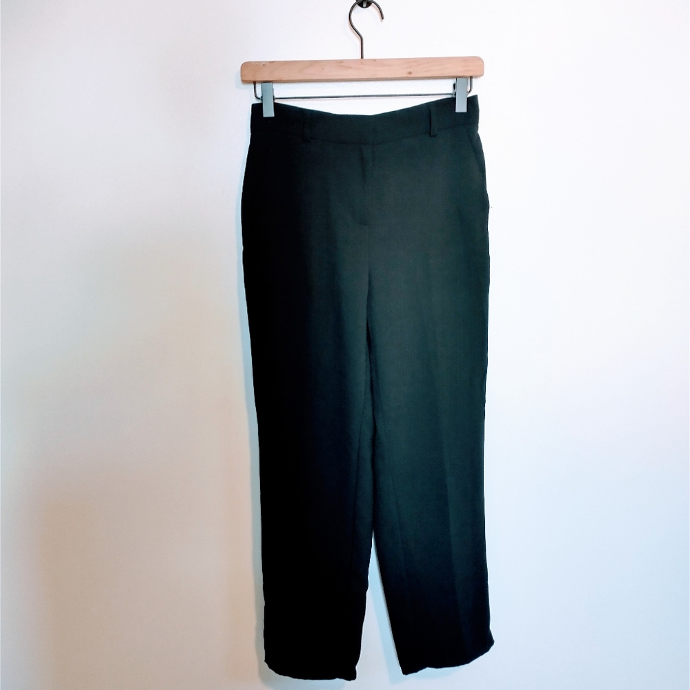 H&M black high waisted dress pants size 2